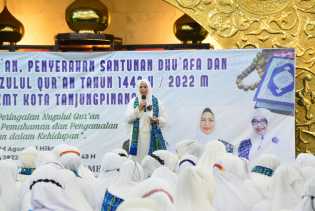 BKMT Kepri Berikan Santunan Kaum Dhuafa Tanjungpinang