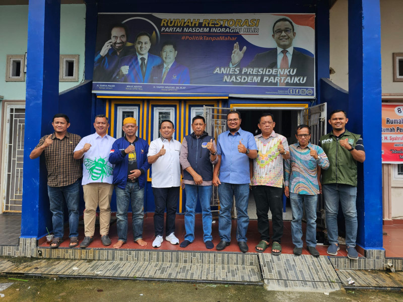 H Dani M Nursalam Kembalikan Formulir Pendaftaran Calon Bupati Inhil di Nasdem, PAN dan PDIP