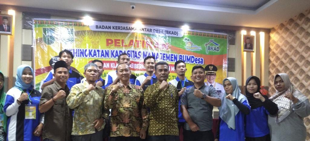 Pelatihan Peningkatan Kapasitas Manajemen BUMDesa Kecamatan Kateman dan Batang Tuaka Resmi di Tutup