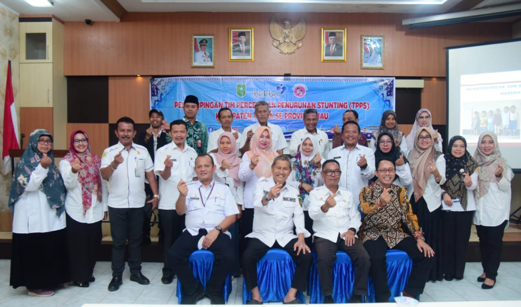 Bersinergi dengan BKKBN Riau, Dinas DP2KBP3A Kabupaten Inhil Meggelar TPPS