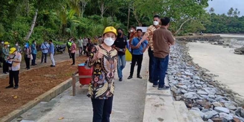 Berkat Cen Sui Desa Tanjung Setelung Bakal Miliki Sarana Kolam Renang