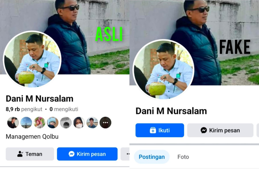 Hati Hati Penipuan Mengatasnamakan Anggota DPRD Provinsi Riau H Dani M Nursalam