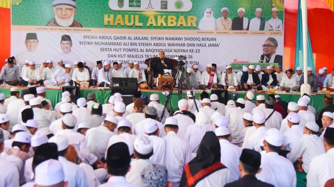 Wabup H Syamsuddin Uti Hadiri Haul Akbar Syekh Abdul Qadir Al-Jailani, Harapkan Keberkahan