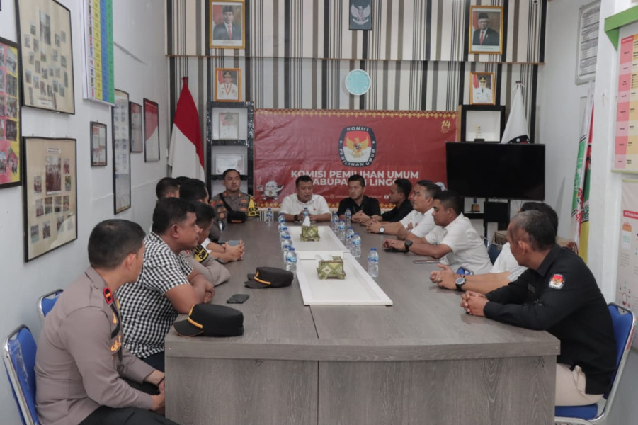 Kunjungan Kerja dan Asistensi Tim Pamatwil OMB Polda Kepri di Kabupaten Lingga.