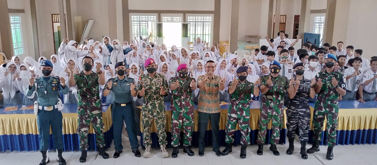 Lanal Dabo Singkep Gencar Mensosialisasikan Penerimaan Calon Taruna/Taruni, Bintara Dan Tamtama TNI AL