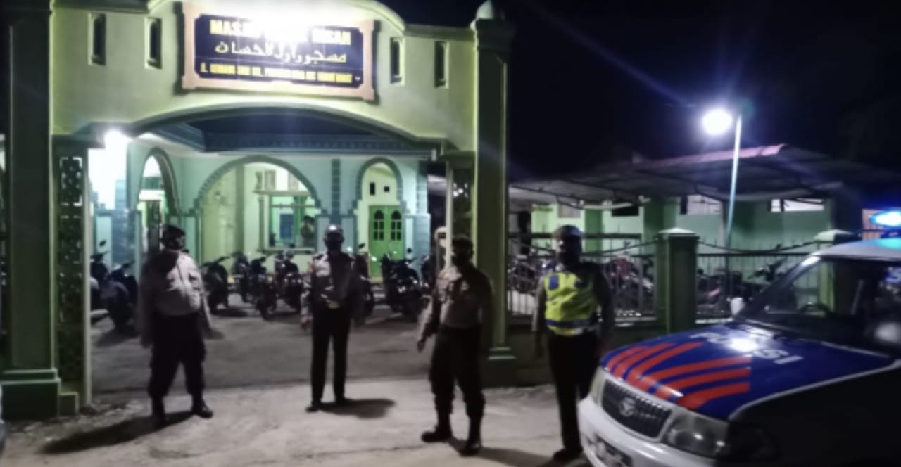 Operasi Tertib Ramadhan, Polres Inhu Gelar Blue Light Patrol Serentak