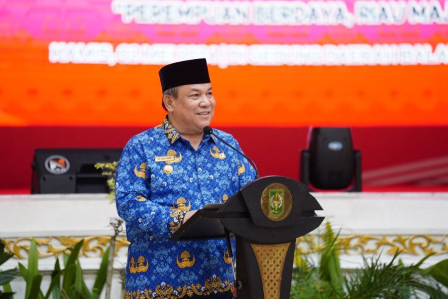 Pj Gubernur Riau Harap BKOW Riau Dukung Program Pemerintah