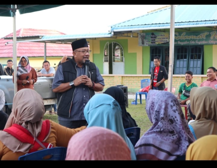 Lis Darmansyah Menjemput Aspirasi Warga Kampung Bulang