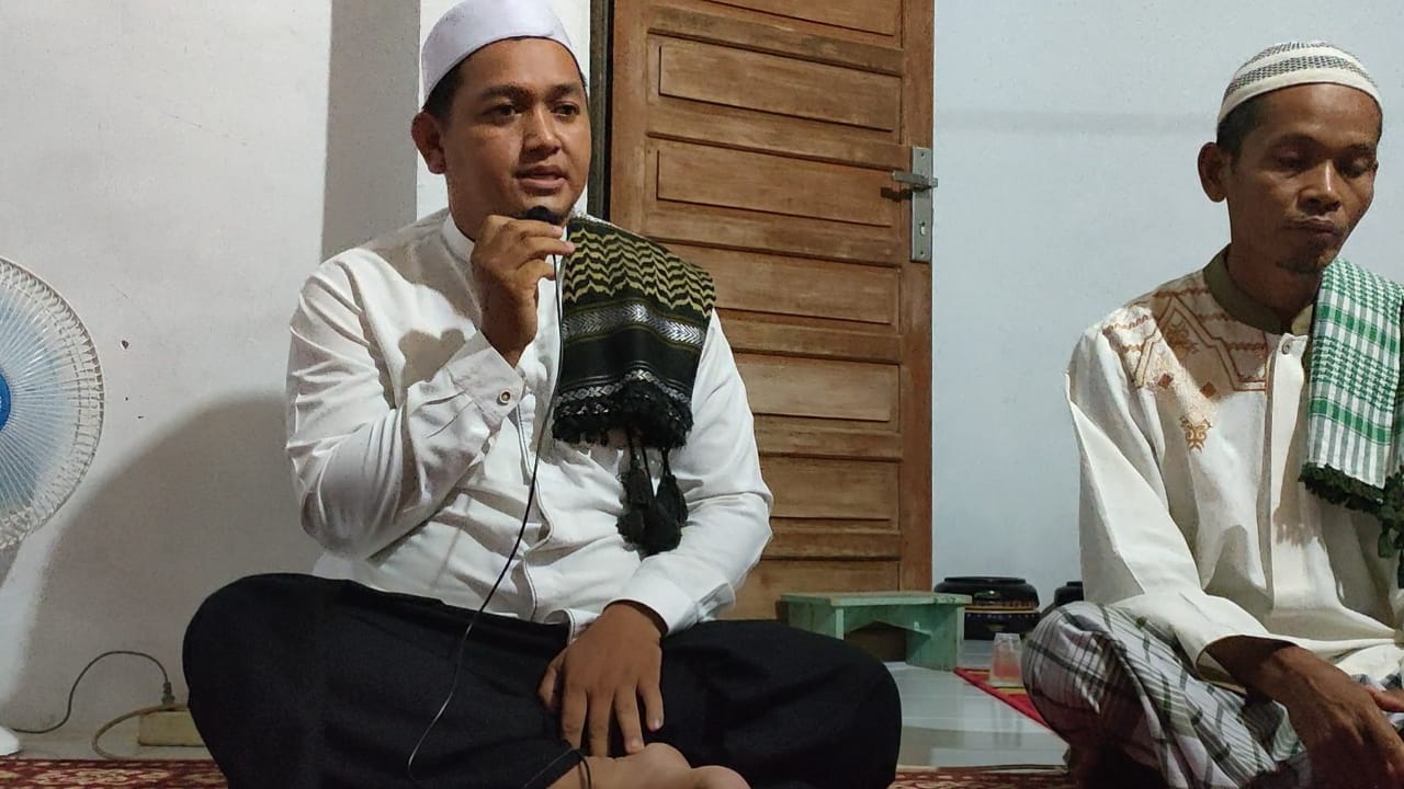 Tausyiah di Mesjid Baiturrahman Parit Paran Dusun Sungai Nibung Ahmad Ependi: Dunia Ini Hanyalah Persinggahan