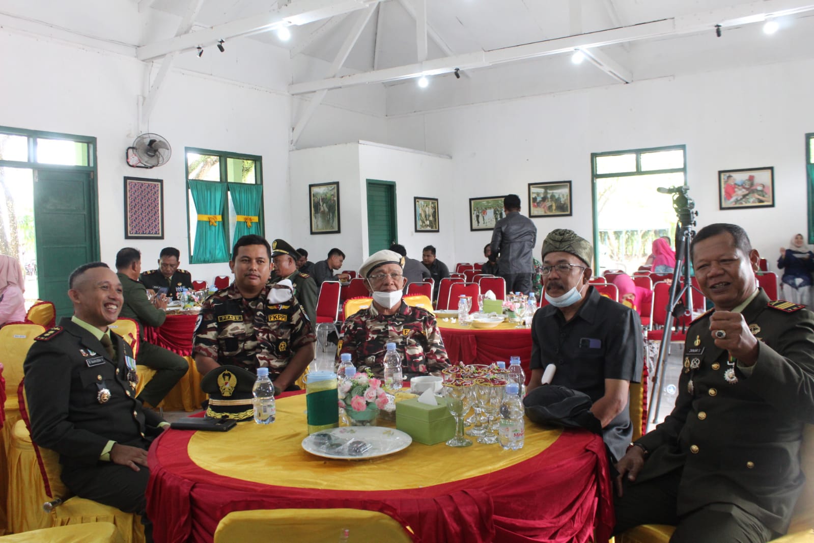 Kunjungi Makodim 0314/Inhil, Marlis Syarif Ucapkan Selamat Ulang Tahun ke-77 TNI
