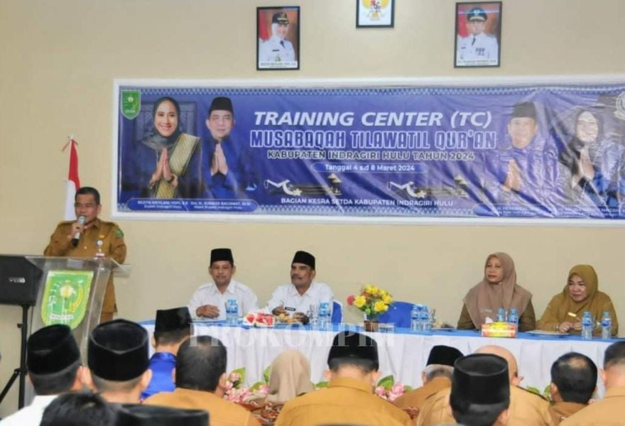 Jelang MTQ Ke XLII Tingkat Provinsi Riau di Dumai, Kafilah Inhu Ikuti Pemusatan Latihan