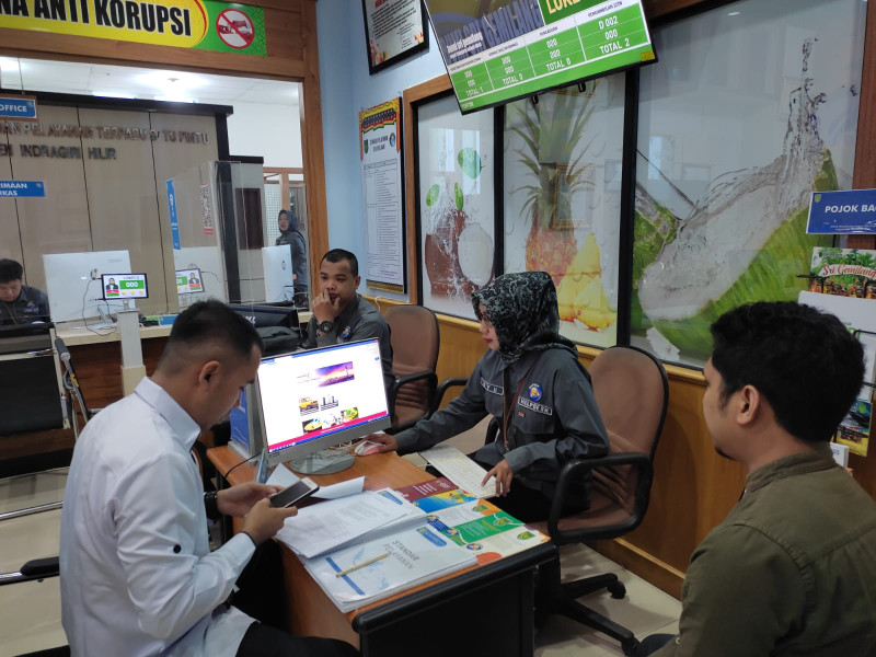 Upaya Peningkatan Kualitas Pelayan Publik, DPMPTSP Inhil Terima Kunker Ombudsman RI Perwakilan Riau