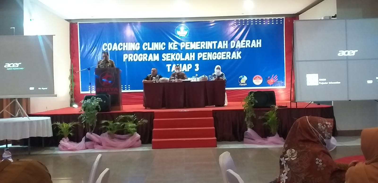 LPMP Riau Gelar Coaching Clinic Program Sekolah Penggerak  Tahap 3 di Kabupaten Bengkalis