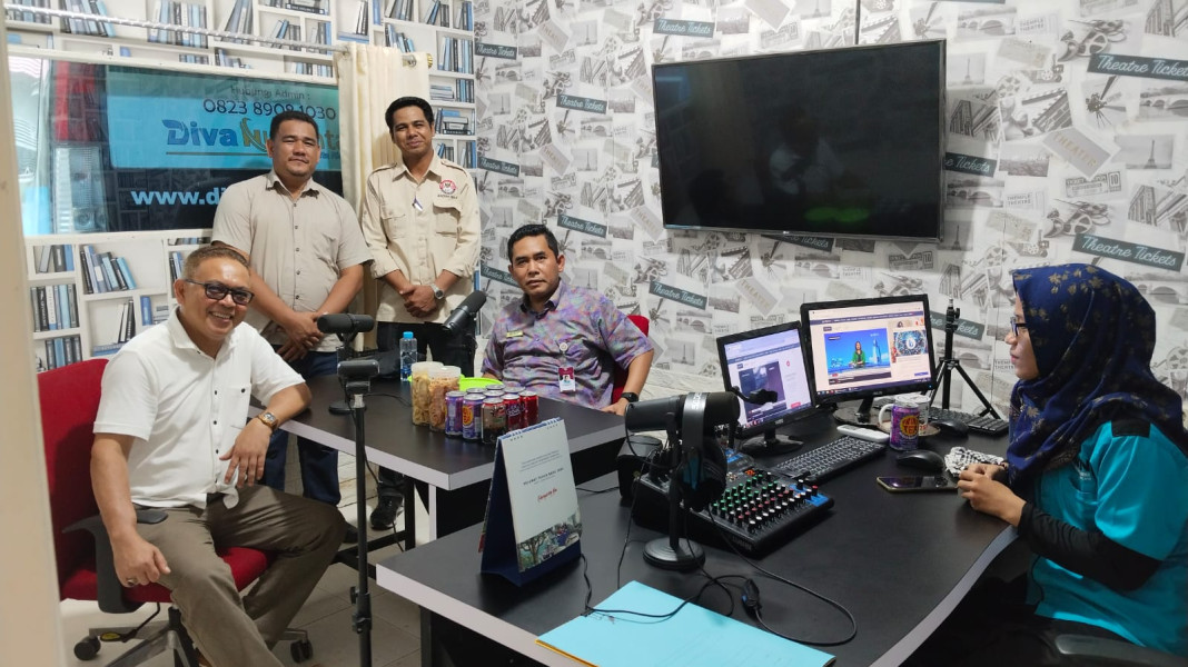 Komisioner KPI Daerah Riau Kunker Ke Radio Diva Nusantara