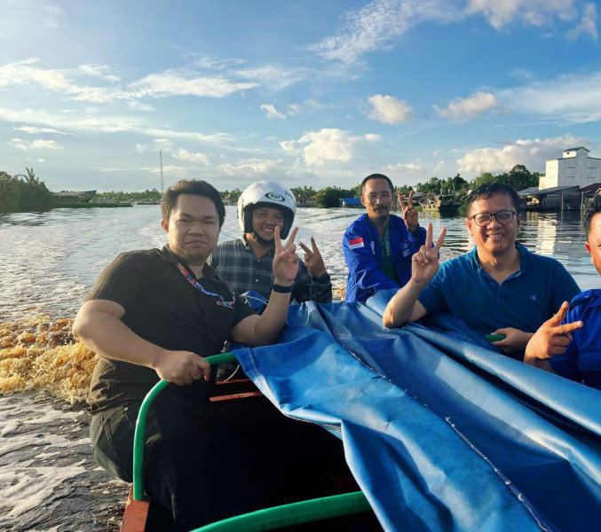 Caleg PAN DPR RI Muhammad Tonas Bertekad Perjuangan Tarif Speedboat Murah di Inhil, Ini Programnya