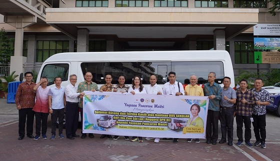 Yayasan Pancaran Batam Dapat Bantuan Bus, Liyas: Terima Kasih Bu Cen Sui Lan