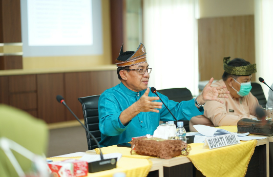 Bupati Inhil Pimpin Rapat Awal Pelaksanaan MTQ ke-50 Tahun 2020