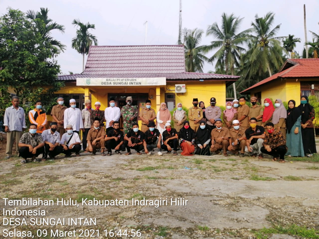 Jalin Silaturahmi, Camat Tembilahan Hulu Laksanakan Kunjungan Ke Desa Sungai Intan