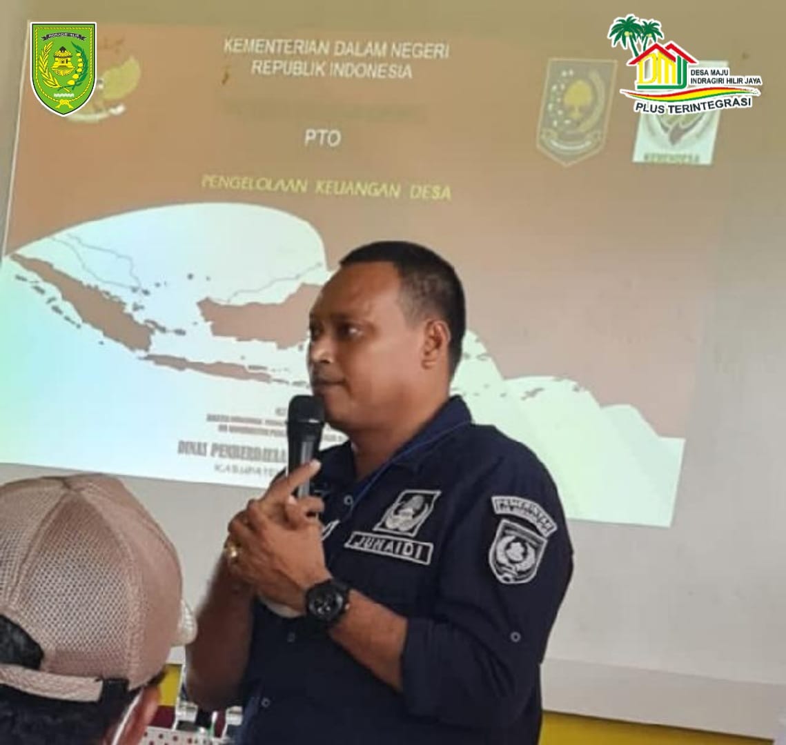 DMIJ Plus Terintegrasi Dampingi Tim DPMD Inhil Gelar Sosialisasi PTOPKD ke Pemdes se-Kecamatan Kateman