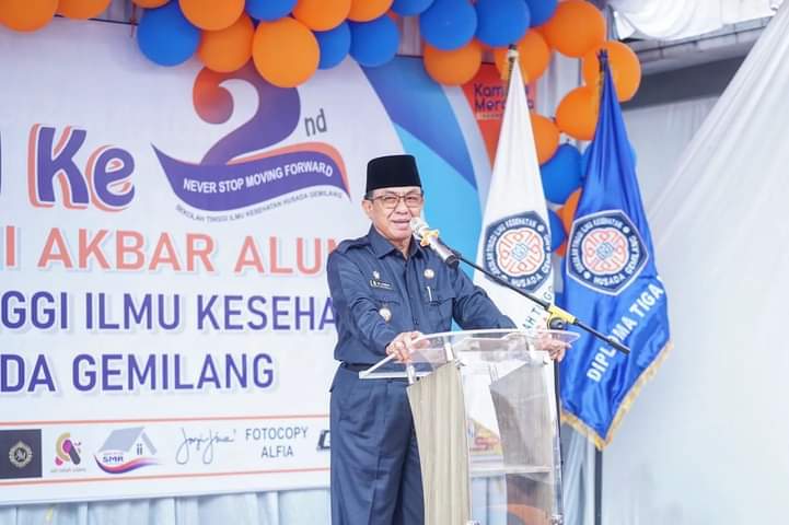 Bupati Inhil HM Wardan Hadiri Milad ke- 2 Sekaligus Reuni Akbar Stikes Yayasan Husada Gemilang