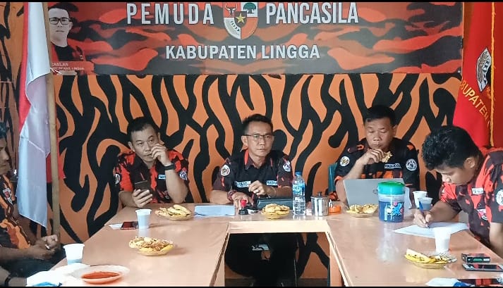 Majelis Pimpinan Cabang Pemuda Pancasila Rapat Pleno dan Jadwal RPP PAC Se-Kabupaten Lingga.