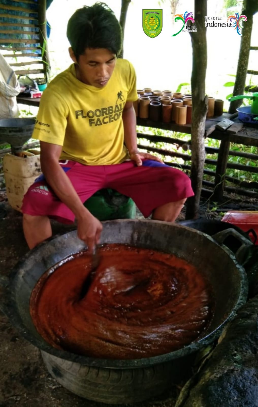Gula Merah Olahahan Khas Indragiri Hilir, Salah Satu Oleh-oleh Bagi Wisatawan datang ke Inhil