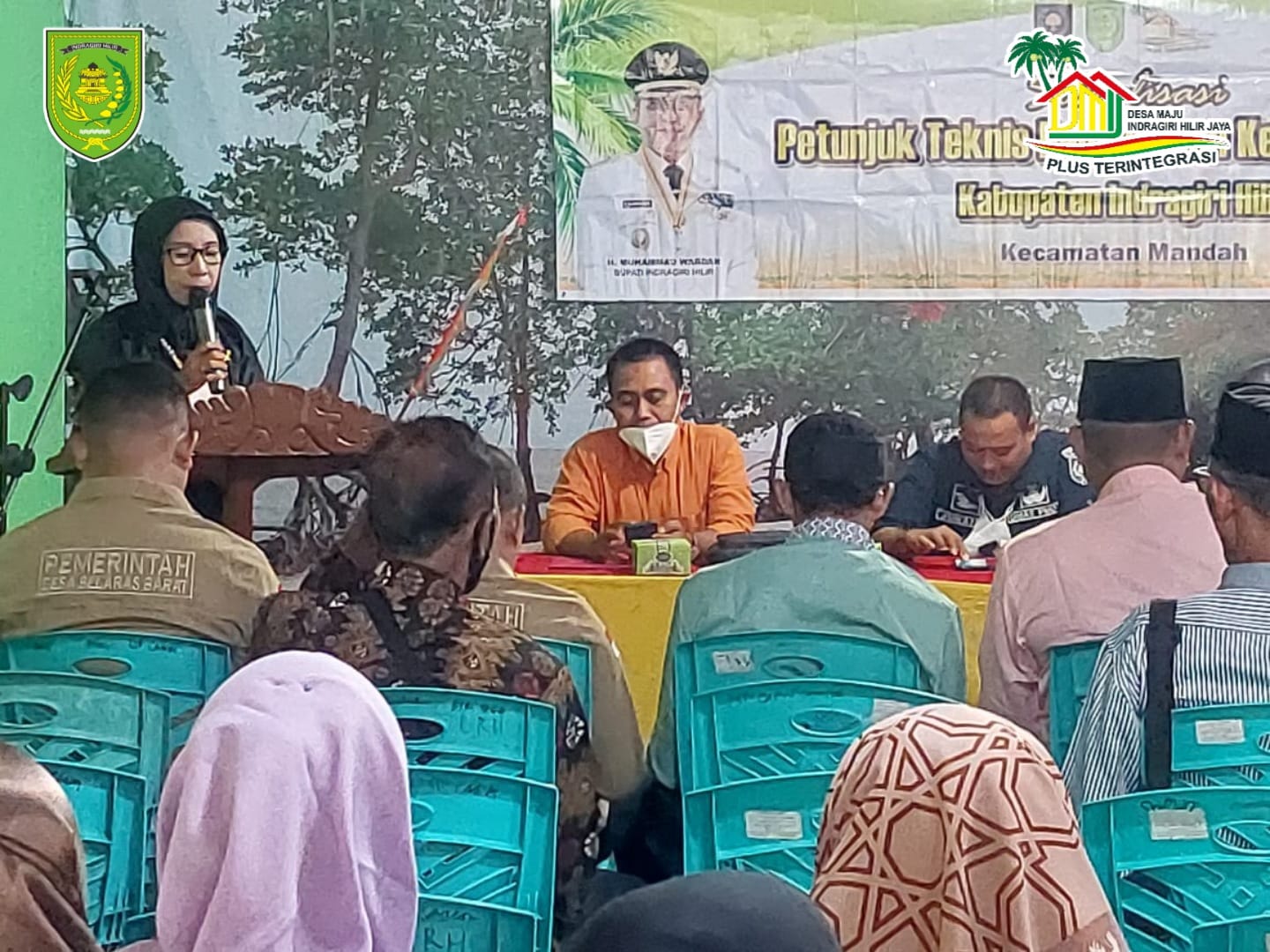 DMIJ Plus Terintegrasi: Siap Menginplementasikan Permendagri No 20 Tahun 2018, DPMD Inhil Gelar Sosialisasi PTOPKD ke 16 Desa se-kecamatan Mandah
