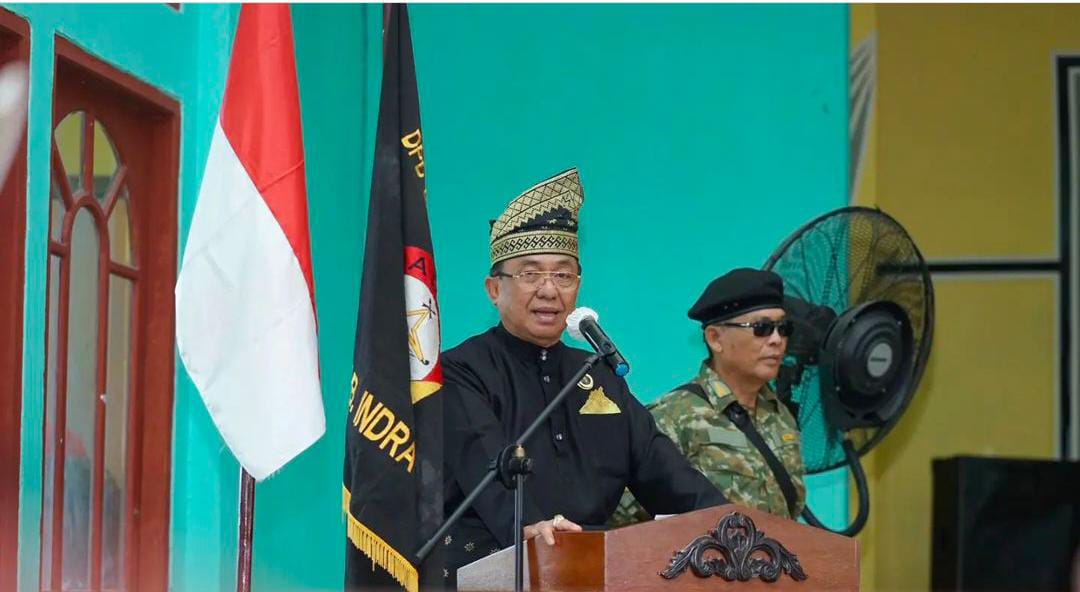 Datuk Sri Setia Amanah HM Wardan Membuka Rakerda DPD Laskar Melayu Riau