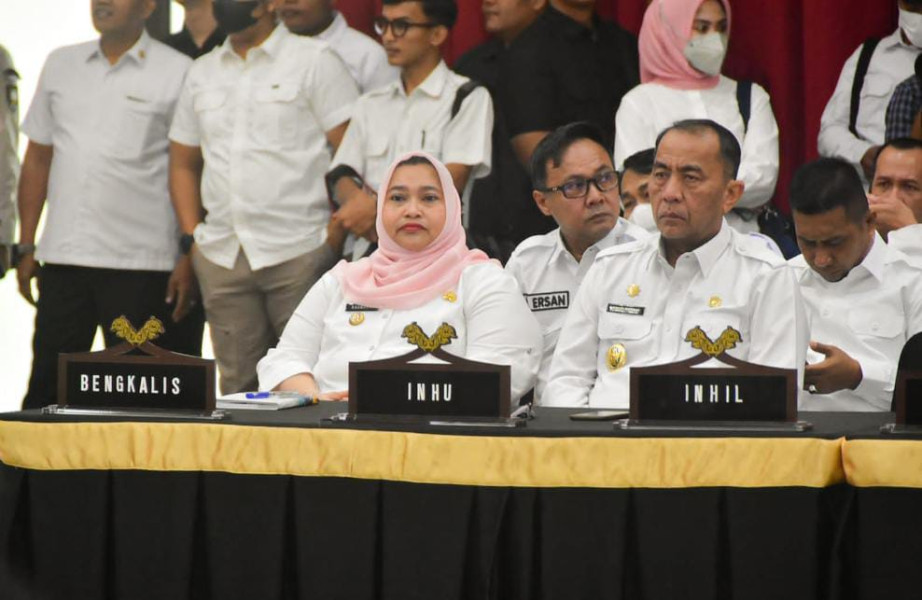 Bupati Bengkalis Ikuti Musrenbang RKPD Provinsi Riau Tahun 2024