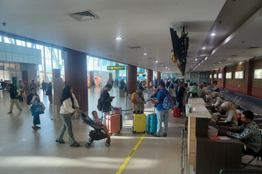 Arus Balik Lebaran di Bandara SSK II Pekanbaru di Prediksi Capai 14.000 Orang