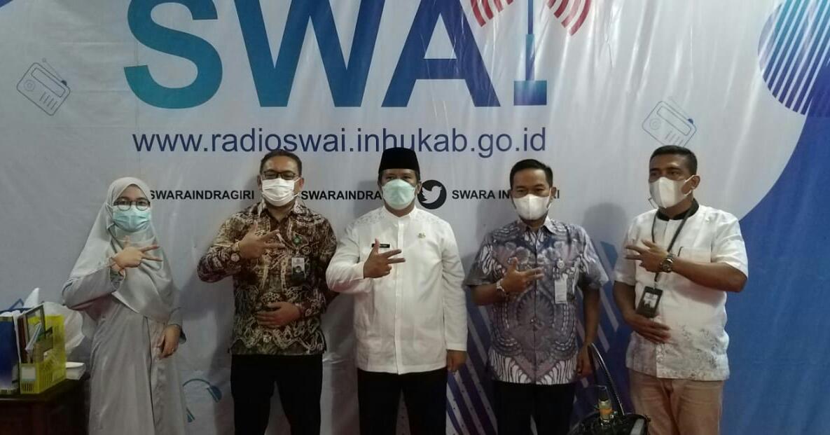 KPID Riau Kunjungi Studio Swai FM Gelar Talkshow Bahas Peran Media Masa Covid -19