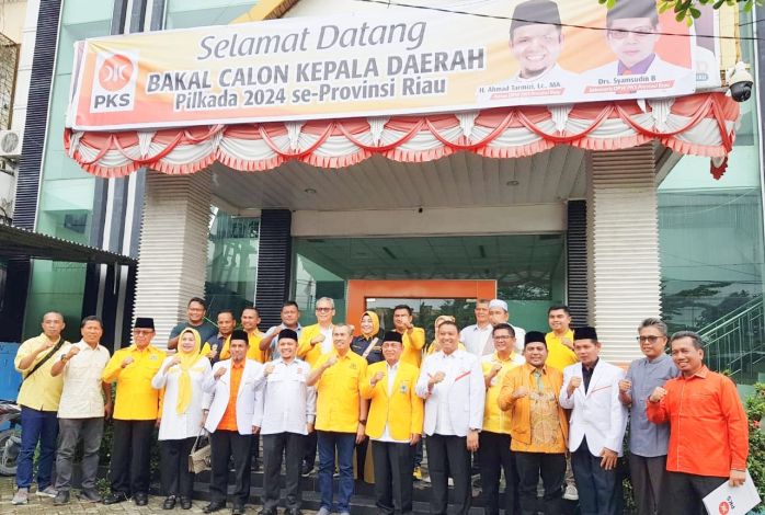 Petinggi Golkar dan PKS Riau Bertemu, Ini yang Dibahas...