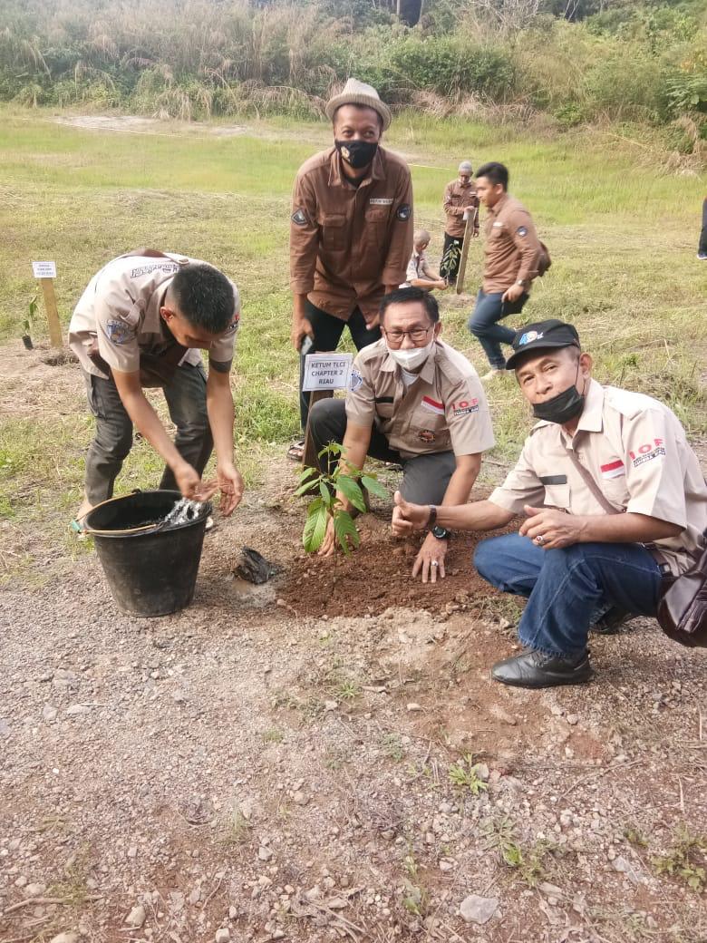 TLCI Chapter # 2 Riau Kembali Berkiprah, Kukuhkan Korwil Inhu dan Gelar Bakti Sosial serta Penanaman Pohon