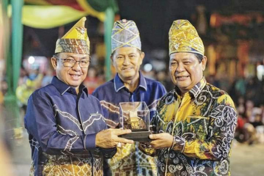 Aroh Ganal, Bupati HM Wardan Berharap Kerja Sama Investasi Dengan Kalsel