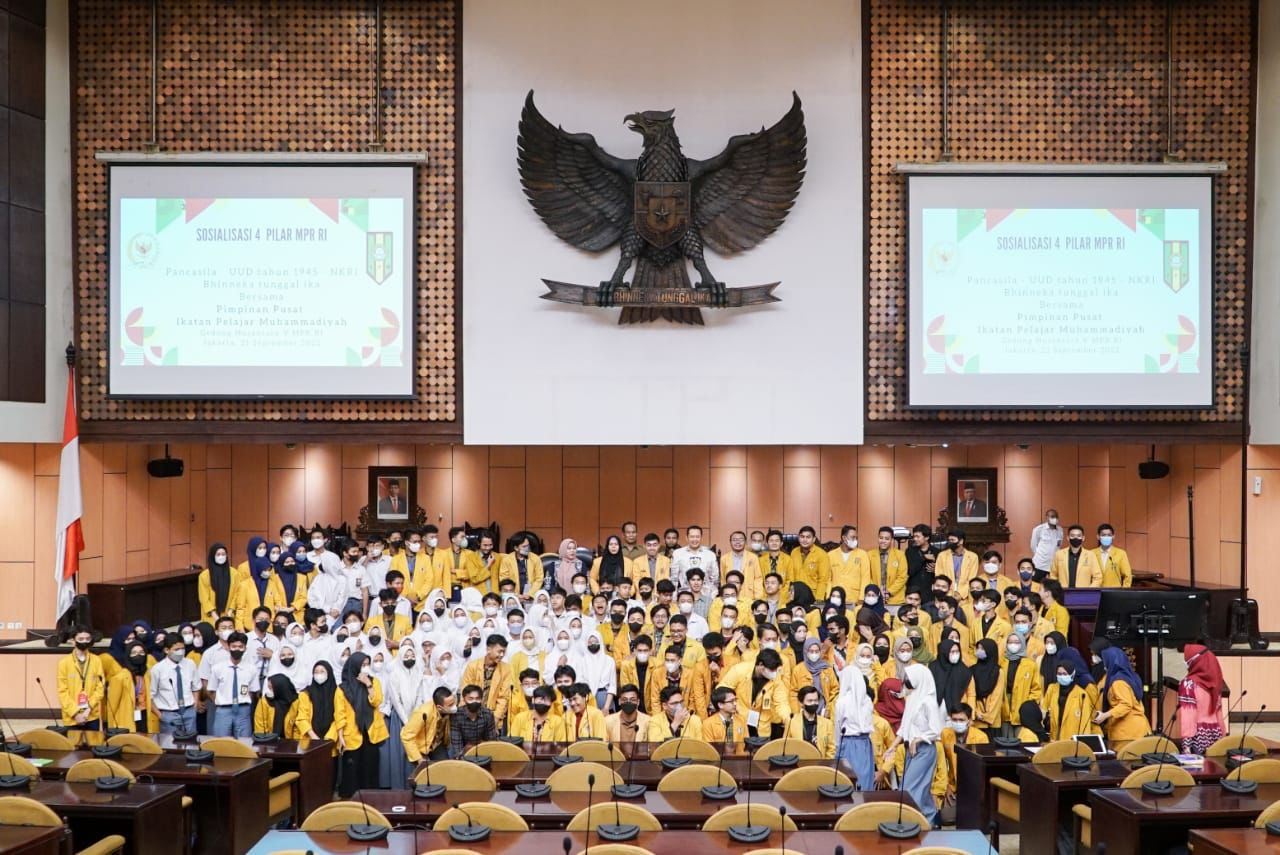 Sosialisasi Empat Pilar MPR RI dengan Pimpinan Pusat Ikatan Pelajar Muhammadiyah
