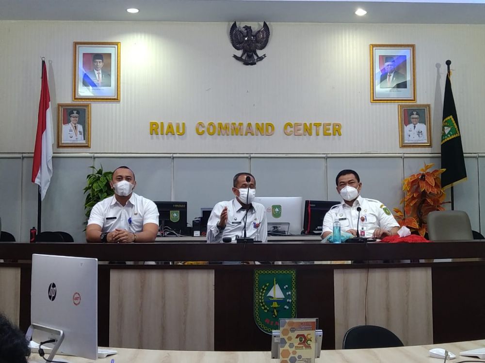 Asisten III Riau Ikuti Peringatan Dies Natalis IPDN ke-65 Secara Virtual