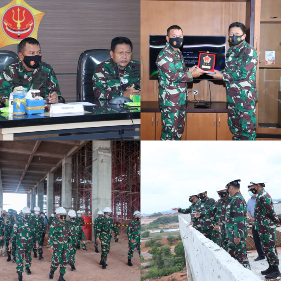 Pangkogabwilhan I Terima Kunjungan Kerja Kasum TNI Letjen TNI M Herindra