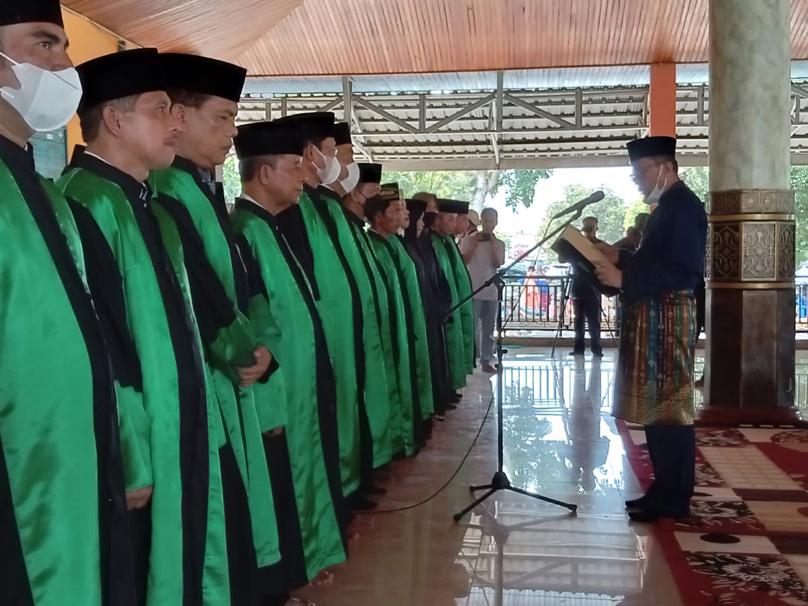 Lantik Dewan Hakim MTQ ke-51 Tingkat Kabupaten Inhu, Wabup: Dewan Hakim Harus Cerdas dan Jujur