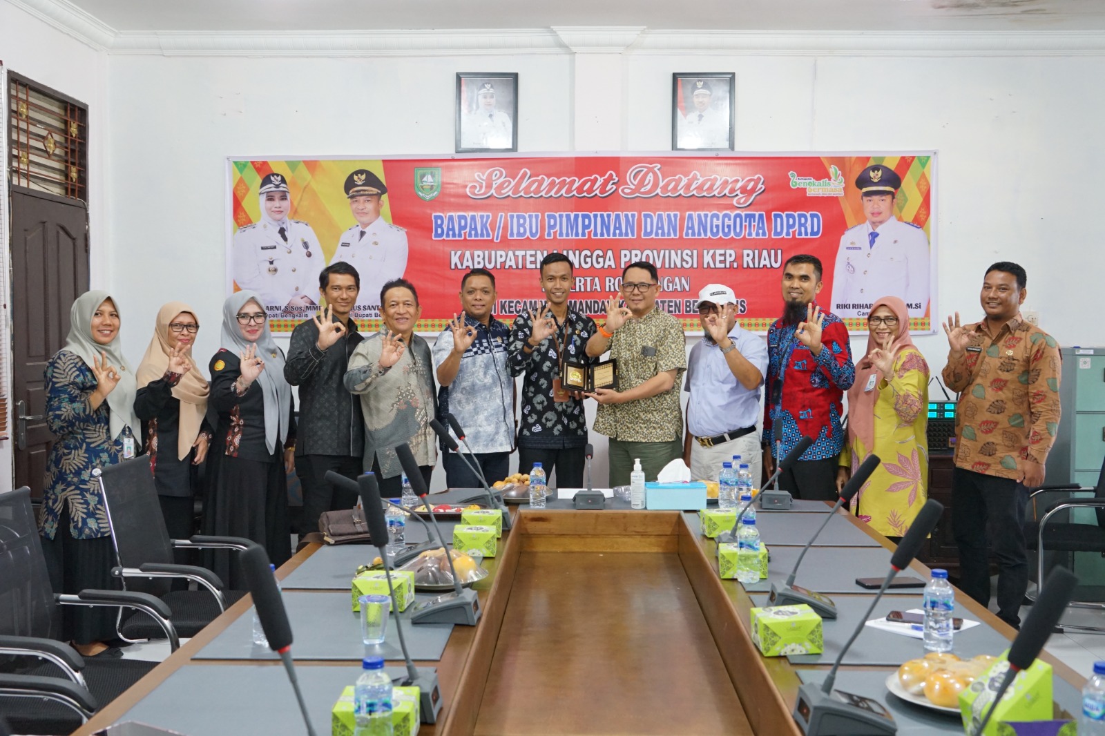 Studi Banding, Anggota DPRD Kabupaten Lingga Provinsi Kepri Kunjungi Kecamatan Mandau