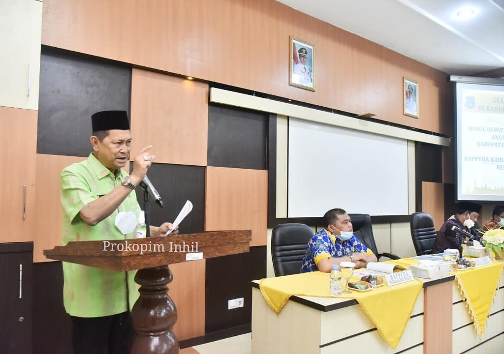 Wabup Inhil H Syamsuddin Uti Sambut Kedatangan Wabup Tanjung Jabung Barat Provinsi Jambi