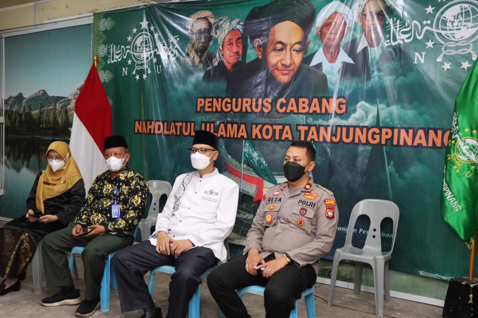 Polres Tanjungpinang Bersama PCNU, dan Kemenag Gelar Vaksinasi Serentak