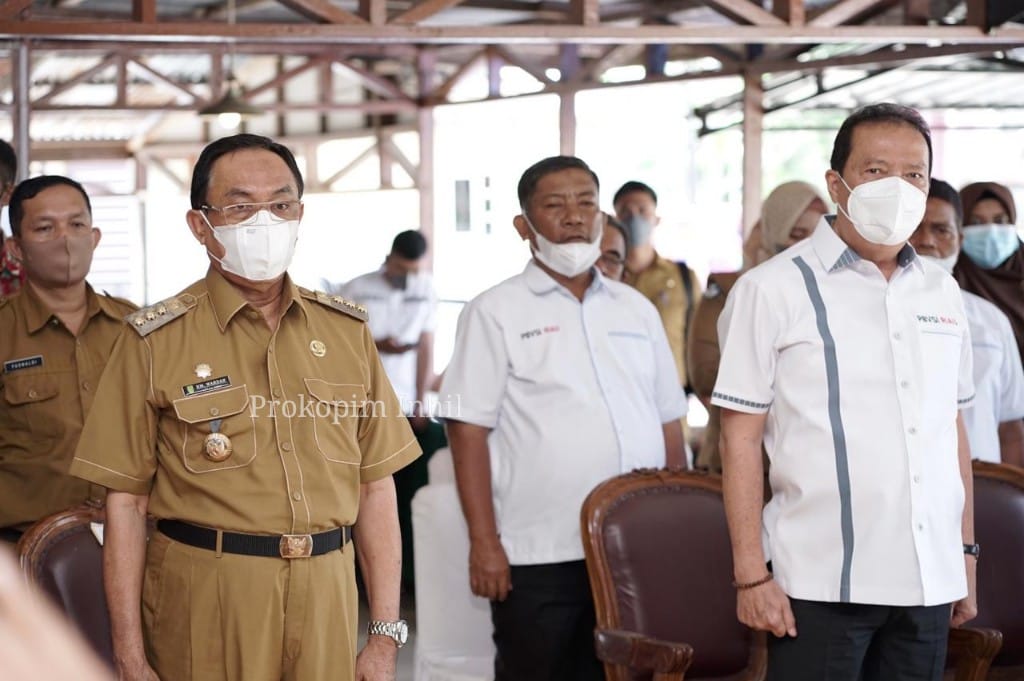 PBVSI Inhil Resmi Dilantik, Bupati HM Wardan Targetkan Emas Porprov X Riau