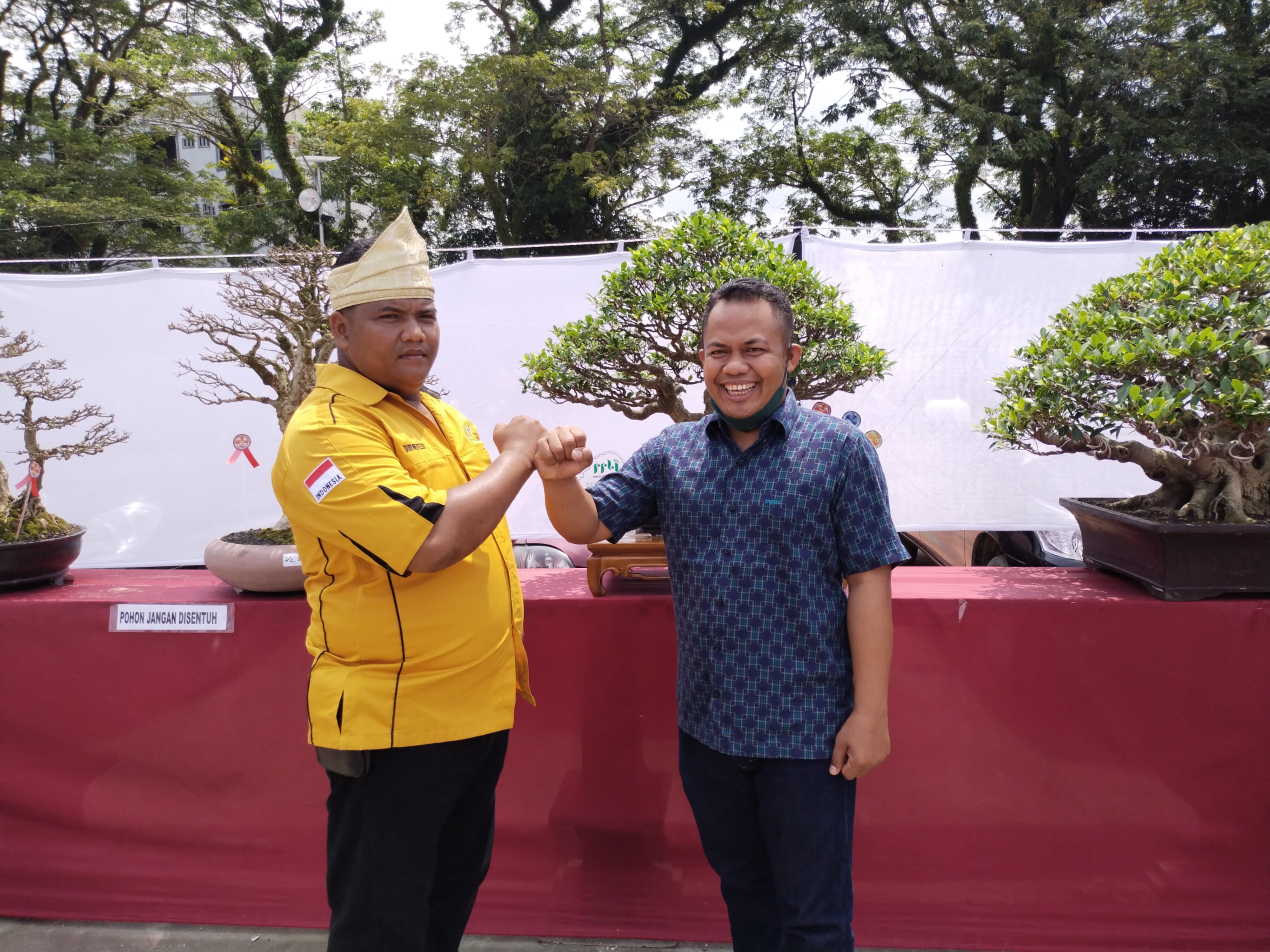 Ketua Komisi II DPRD Apresiasi Kegiatan Perdana Pameran Bonsai se-Riau