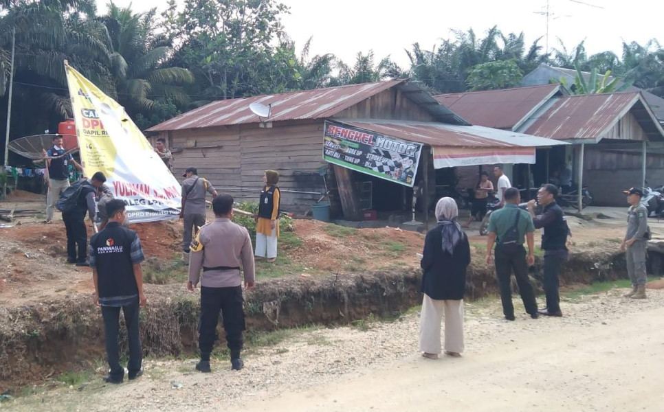 Polres Inhu Kawal Penertiban APS dan APK di Sejumlah Kecamatan, Ini Hasilnya
