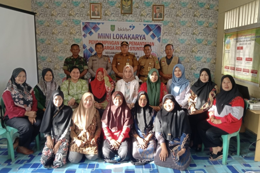 DP2KBP3A Inhil Melalui Bidang BKKBN Laksanakan Mini Lokakarya di Kecamatan Pelangiran