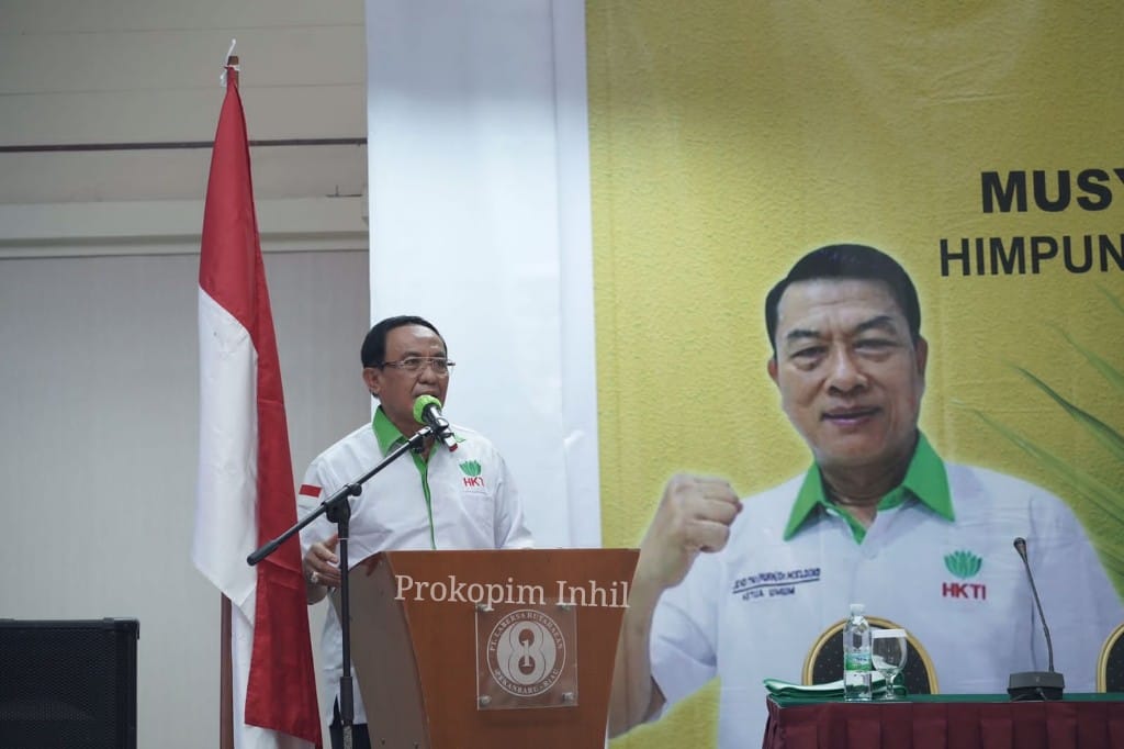 Bupati HM Wardan Terpilih Secara Aklamasi Sebagai Ketua DPD HKTI Provinsi Riau