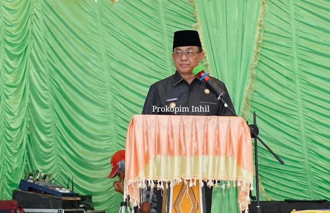 HM Wardan Resmikan Anggota BPD se-Kecamatan Gaung Periode 2021 - 2027