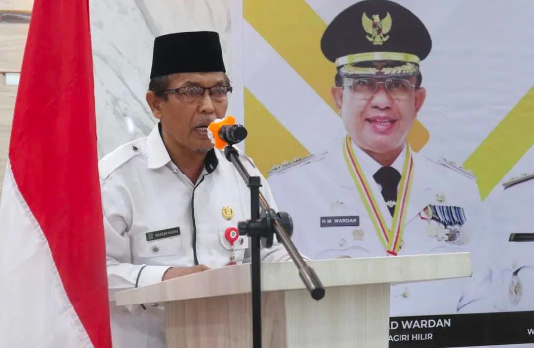 Bupati Inhil Buka Pelatihan Peningkatan Kapasitas Pedagang Pasar di Kabupaten Indragiri Hilir Tahun 2022