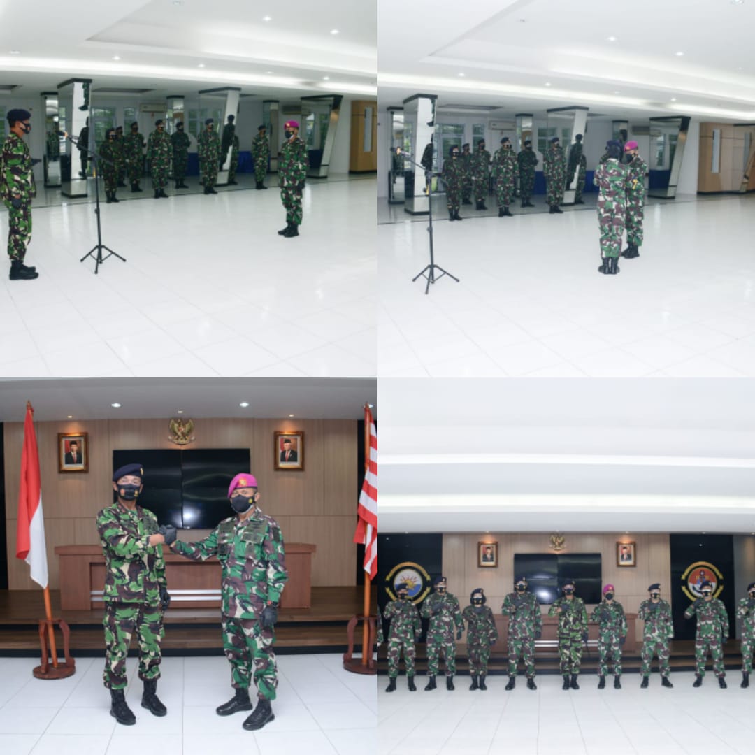 Kolonel Marinir Andi Rahmat M Resmi Jabat Wadanlantamal IV
