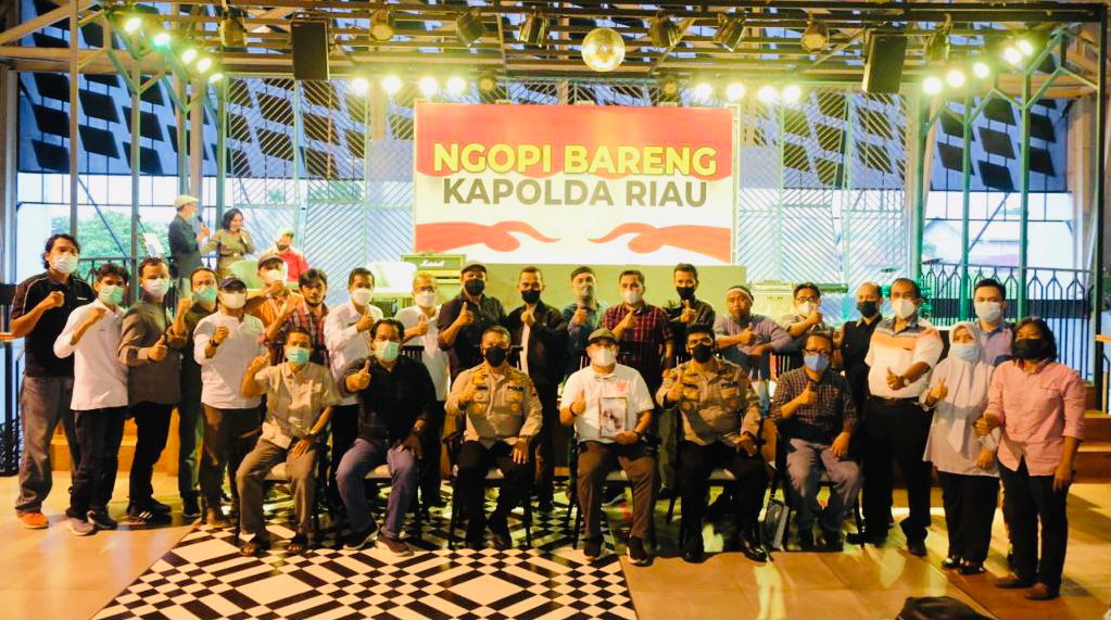 Diskusi Bersama Ketua Asosiasi Dan Pimpinan Redaksi Media, Kapolda Ajak Untuk Jadikan Riau Lebih Baik